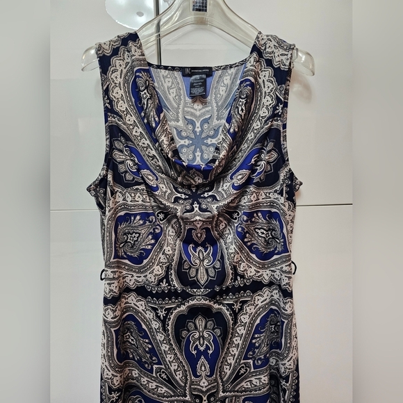 I.N.C Dress Large Women's Knee Length Casual Polyester - Picture 2 of 7